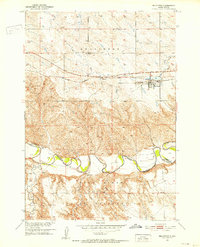 Belvidere 1951 topographic map thumbnail