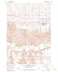 Belvidere 1951 topographic map thumbnail