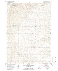 Belvidere NE 1953 topographic map thumbnail