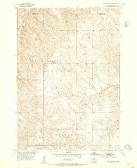 Belvidere NE 1953 topographic map thumbnail