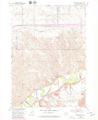 Belvidere SW 1951 topographic map thumbnail