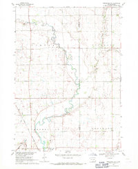 Beresford NW 1968 topographic map thumbnail