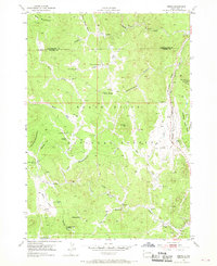 Berne 1954 topographic map thumbnail