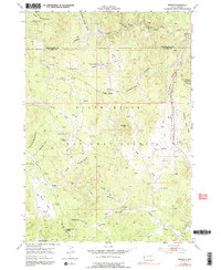 Berne 1954 topographic map thumbnail