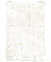 Big Bend Dam NE 1966 topographic map thumbnail