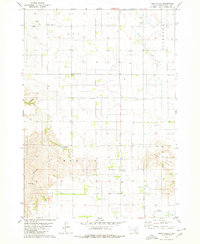 Bijou Hills 1979 topographic map thumbnail