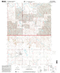 Bison 1998 topographic map thumbnail