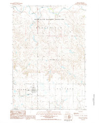 Bison 1983 topographic map thumbnail