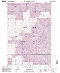 Bison NW 1998 topographic map preview