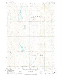 Bitter Lake 1973 topographic map thumbnail