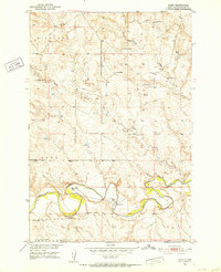 Bixby 1951 topographic map thumbnail