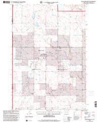 Black Horse Butte 1998 topographic map preview