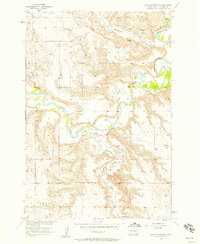 Black Horse NE 1956 topographic map thumbnail