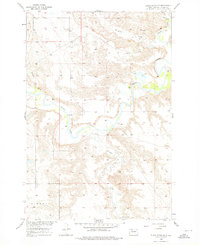 Black Horse NE 1956 topographic map thumbnail