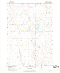Blunt NE 1967 topographic map thumbnail