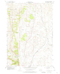 Boland Ridge 1957 topographic map thumbnail