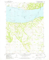Bon Homme Colony 1974 topographic map thumbnail