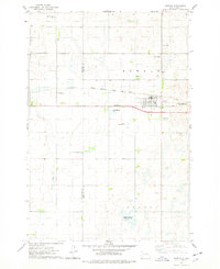 Bowdle 1974 topographic map thumbnail