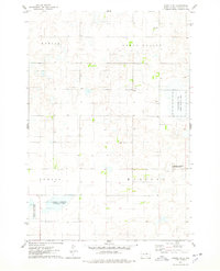 Bowdle SE 1974 topographic map thumbnail
