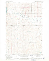 Bowman-Haley Dam topographic map thumbnail