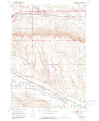 Box Elder 1953 topographic map thumbnail