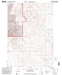 Boxcar Buttes 1998 topographic map thumbnail