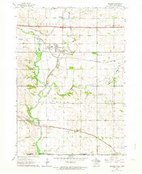 Brandon 1962 topographic map thumbnail