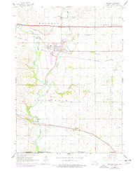 Brandon 1962 topographic map thumbnail