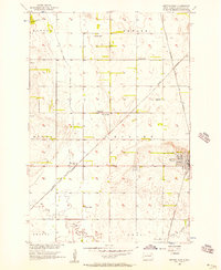 Britton West 1956 topographic map thumbnail