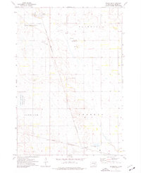 Broadland 1973 topographic map thumbnail