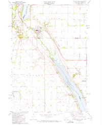 Browns Valley 1971 topographic map thumbnail