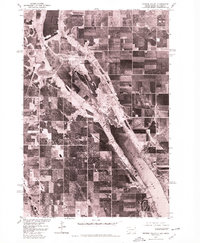 Browns Valley topographic map thumbnail
