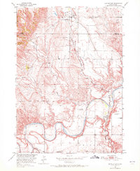 Buffalo Gap 1950 topographic map thumbnail