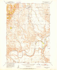Buffalo Gap 1950 topographic map thumbnail