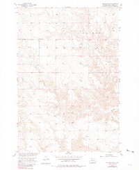 Bullhead SW 1956 topographic map thumbnail
