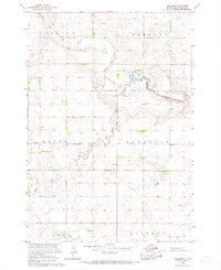 Burdette 1966 topographic map thumbnail