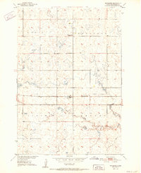 Burkmere 1952 topographic map thumbnail