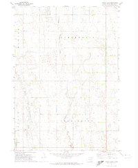 Canova East 1971 topographic map thumbnail