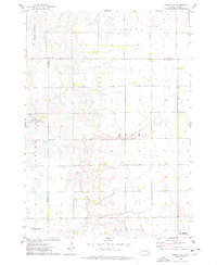 Canova SE 1973 topographic map thumbnail