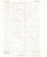 Castle Rock 1977 topographic map thumbnail