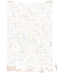 Chance 1983 topographic map thumbnail