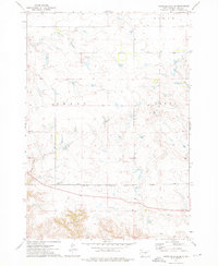 Chapelle Lake SE 1973 topographic map thumbnail