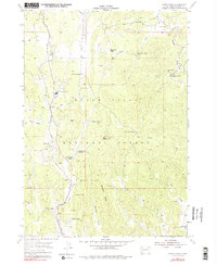 Cicero Peak 1955 topographic map thumbnail