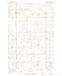Claire City 1964 topographic map thumbnail