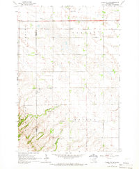 Claire City SW 1964 topographic map thumbnail