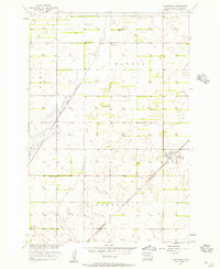 Claremont 1956 topographic map thumbnail