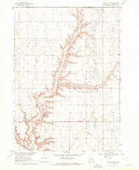Clayton NE 1970 topographic map thumbnail