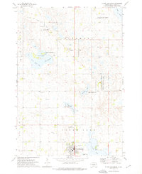 Clear Lake North 1973 topographic map thumbnail