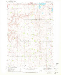 Clear Lake South 1970 topographic map thumbnail