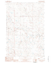 Coal Springs SE 1983 topographic map thumbnail